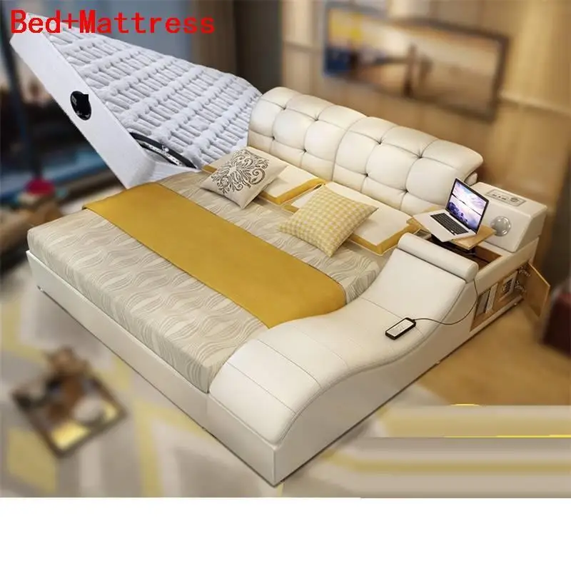 Matrimoniale Yatak Odasi Mobile Meble Kids Bett Lit Enfant домашний кожаный Mueble De Dormitorio Cama современная