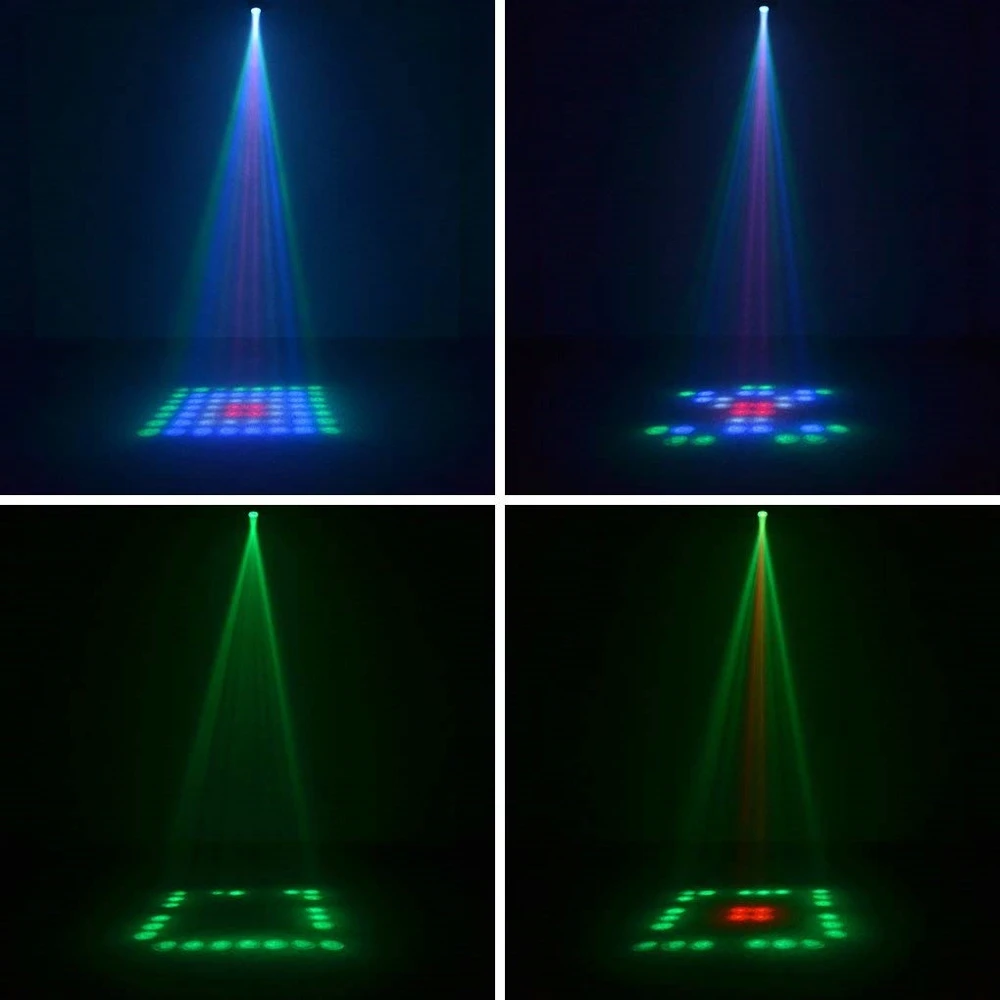 Светодиодный светильник с музыкальным управлением сценический эффект звук