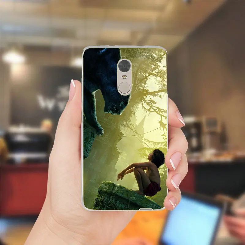 Книга джунглей для Xiaomi Redmi Mi Note 2 3 S 4X 4A 5 6 5S 5A 8 A1 Pro Plus чехол мягкий ТПУ Силиконовые