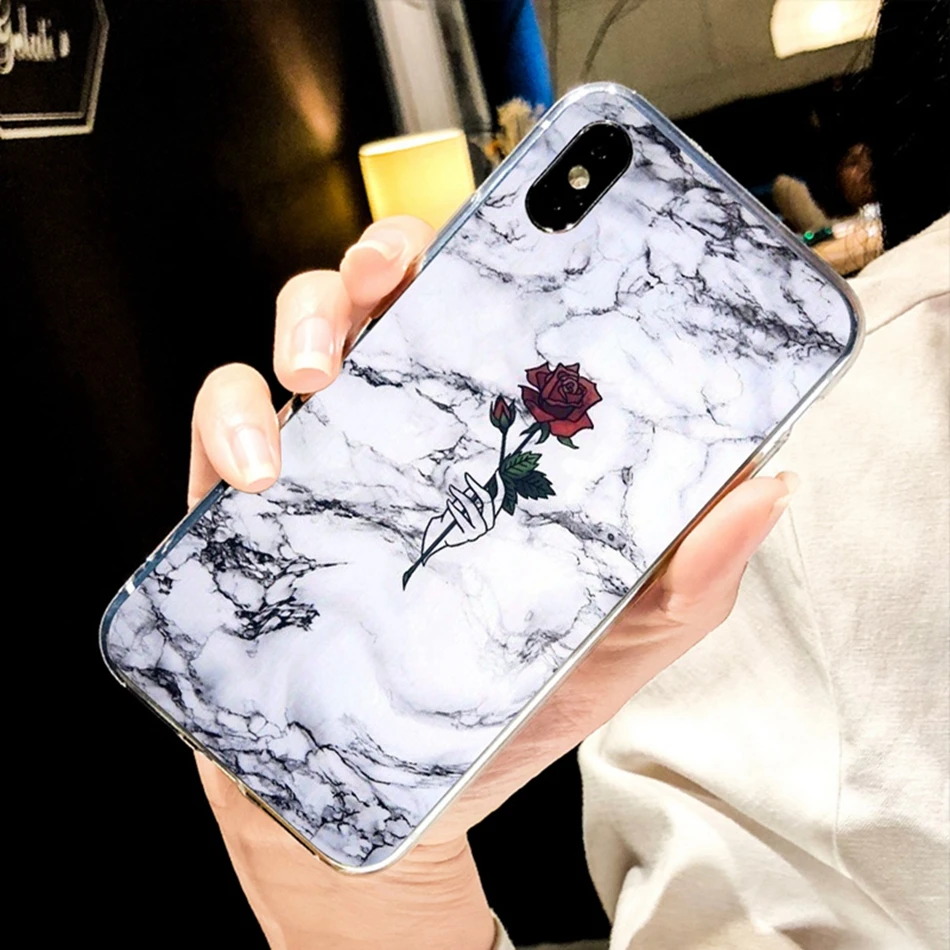 FLOVEME мраморный силиконовый чехол для Huawei P20 Lite P10 P9 Plus Ультратонкий Мягкий ТПУ Honor 9
