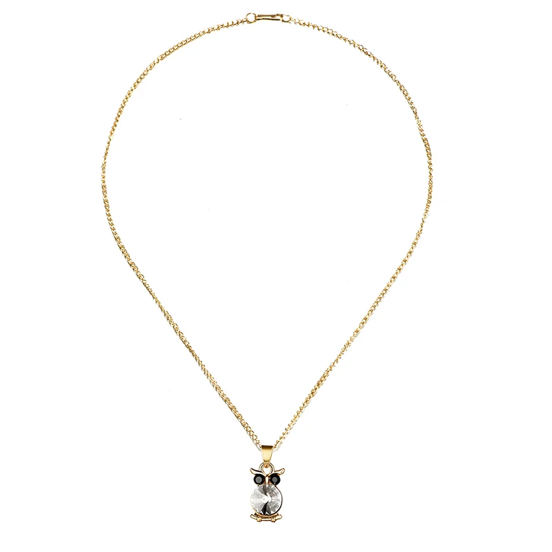 Fashion Jewelry Sets Owl Necklace &amp Earrings Wedding for Women Pendant Long Chain Gift Valentine Gifts | Украшения и