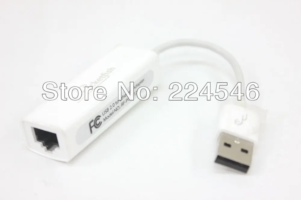 

Подержанное подключение USB 2,0 к Ethernet-адаптеру