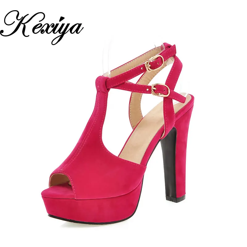 2016 г. Новые модные летние женские свадебные туфли замшевые туфли-лодочки большой