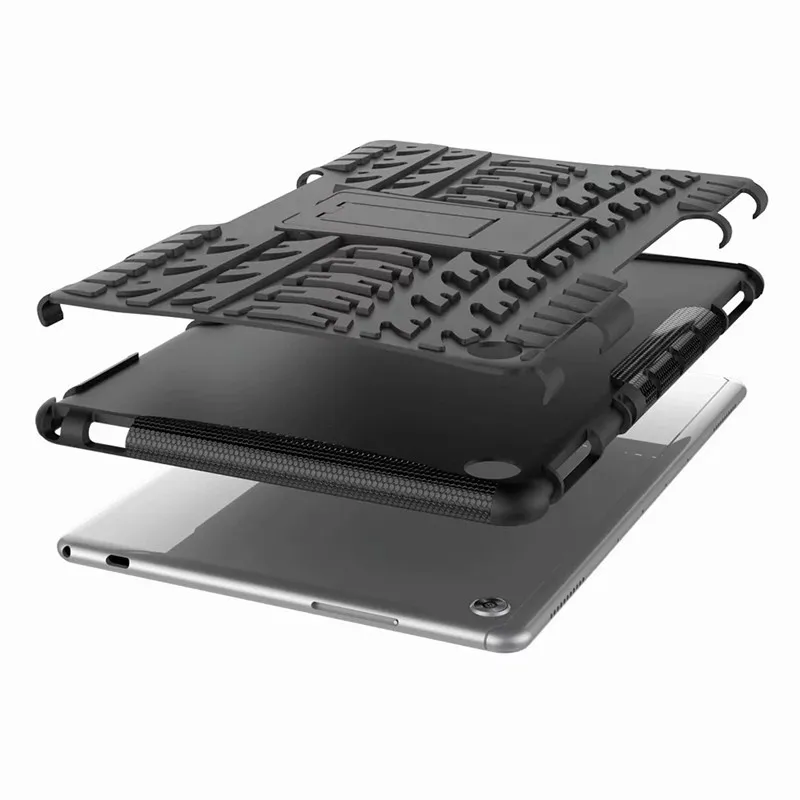 New TPU+PC Back Case For Huawei MediaPad M5 lite 10 BAH2-W19/L09/W09 Tablet Stand Cover 10.1 inch+Film+Pen | Компьютеры и офис