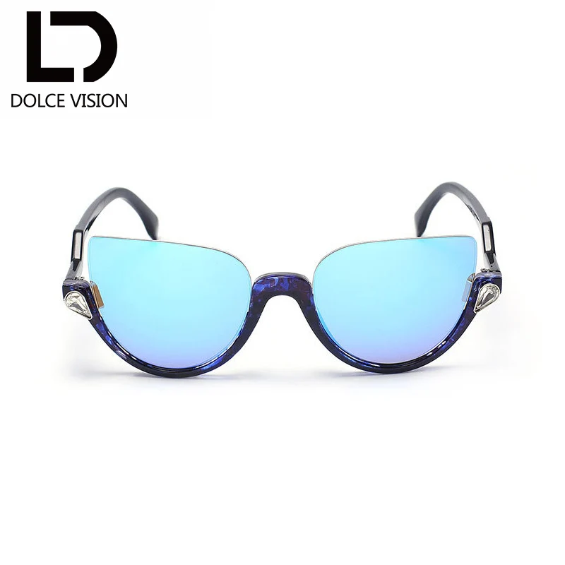 Мужские и женские солнцезащитные очки с градиентной оправой UV400|fashion shades|sunglasses half