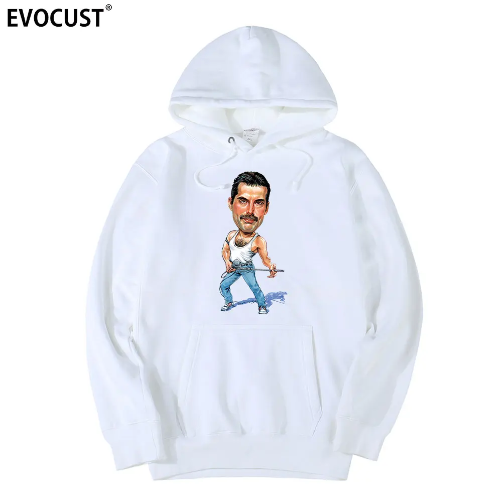 Художественные мужские толстовки Queen Поклонники группы FREDDIE MERCURY Женские Унисекс