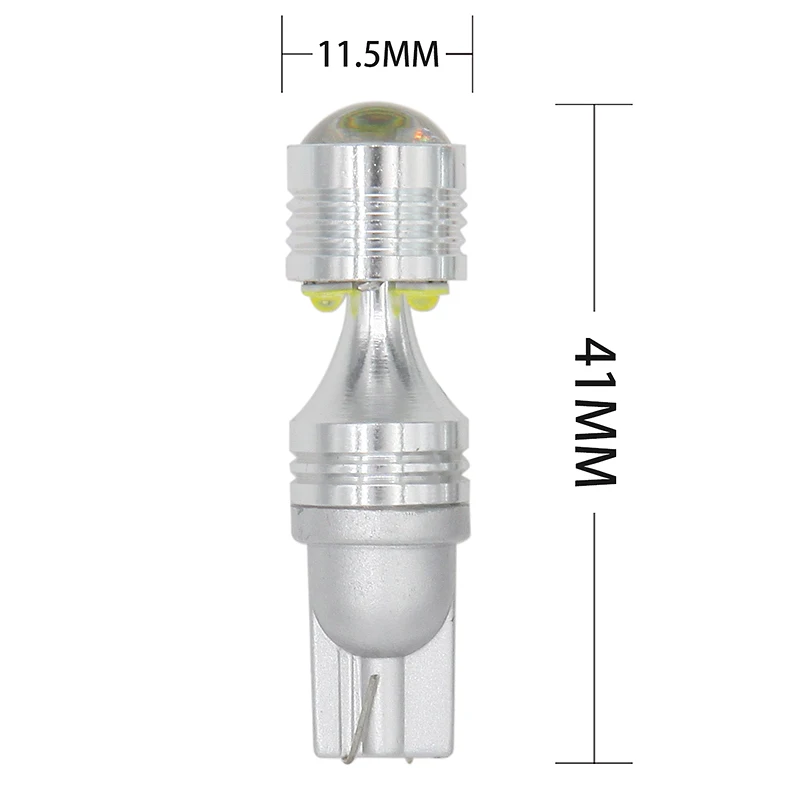 2 шт./лот T10 w5w 30W 6 smd LED напольные линзы spot 194 168 W5W 6SMD автомобильный номерной знак