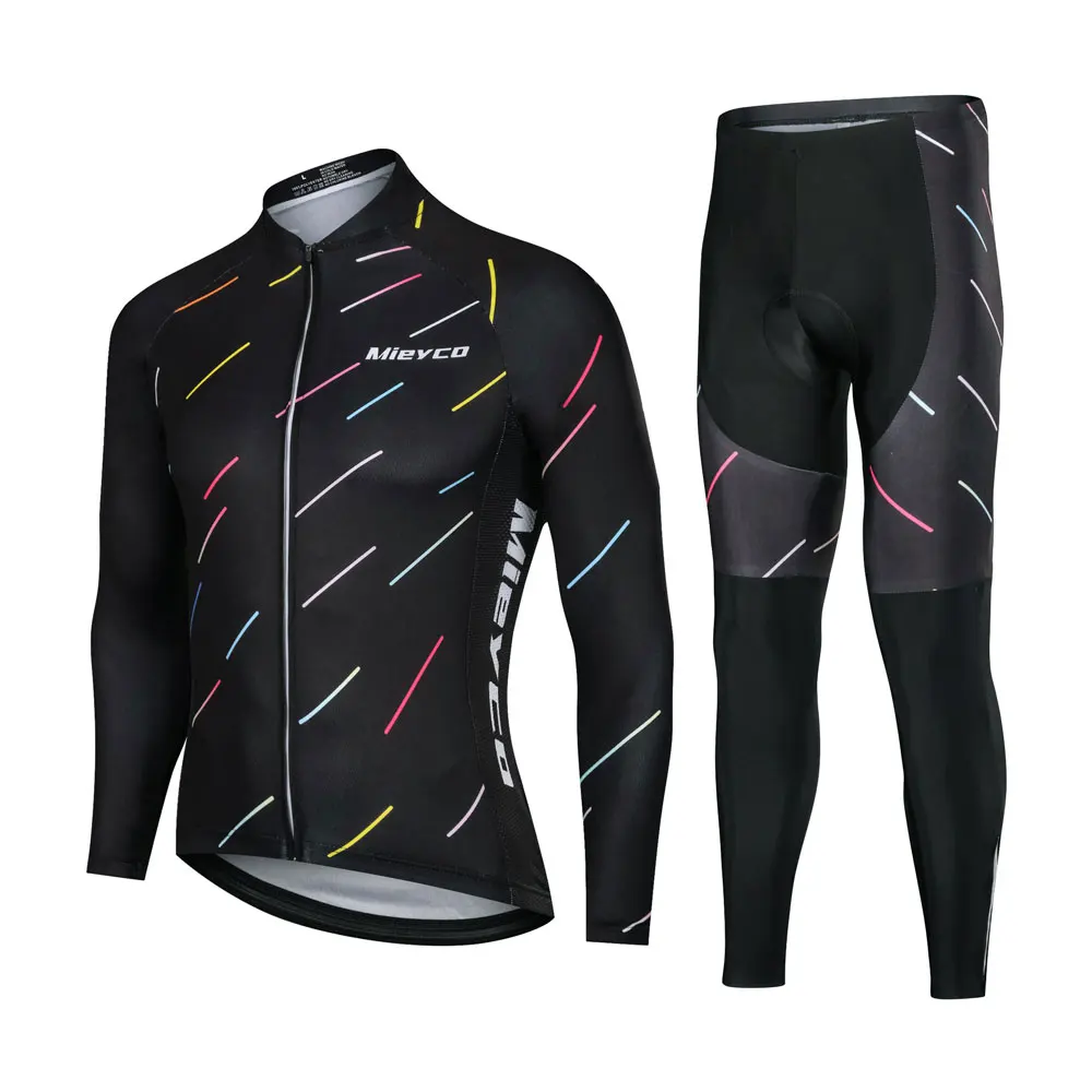 3 Черный мужской профессиональный велосипед с коротким рукавом Maillot Ciclismo мужские велосипедные Джерси летние дышащие комплекты одежды для велоспорта - Цвет: 3