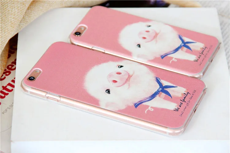 Чехол накладка для телефона чехол iPhone 5 5S SE 6 6S 7 8 Plus X 10 с рисунком милых розовых