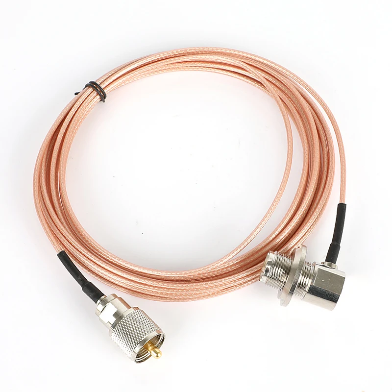 SMA Штекерный к женскому SC316 PL259 кабель 5 м антенный удлинитель РЧ коаксиальный для