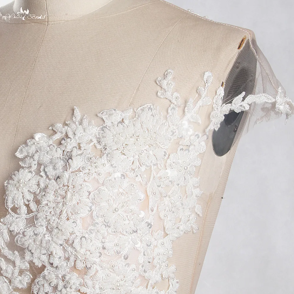 RSW1382 Yiaibridal реальные фотографии работы для беременных Иллюзия на спине рукава