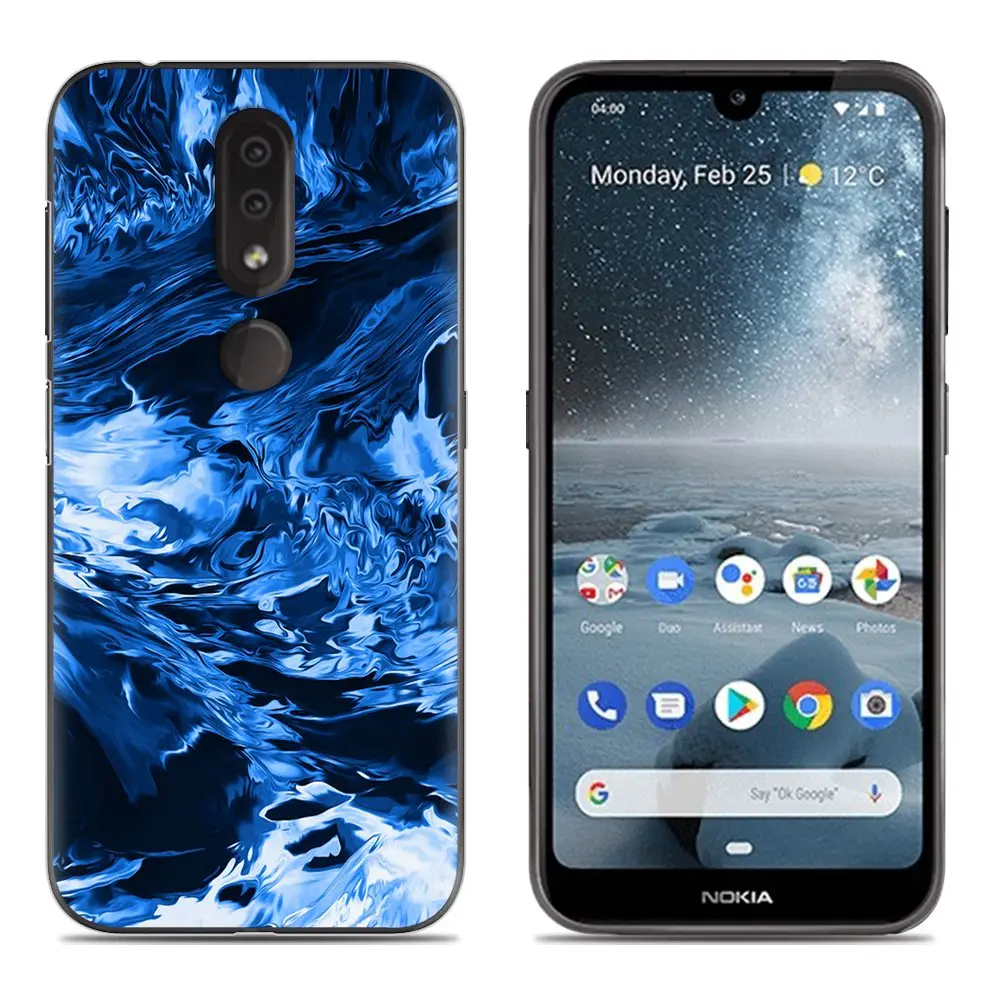 10 Мягкий чехол для телефона для Nokia 4,2 цветной крутой дизайн ТПУ силиконовый чехол для задней панели телефона - Цвет: 10