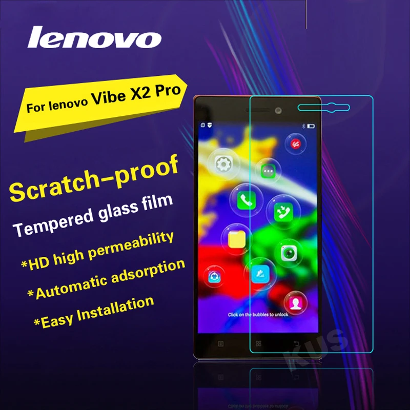 Оригинальное закаленное стекло для Lenovo VIBE X2 Pro защитная пленка из закаленного