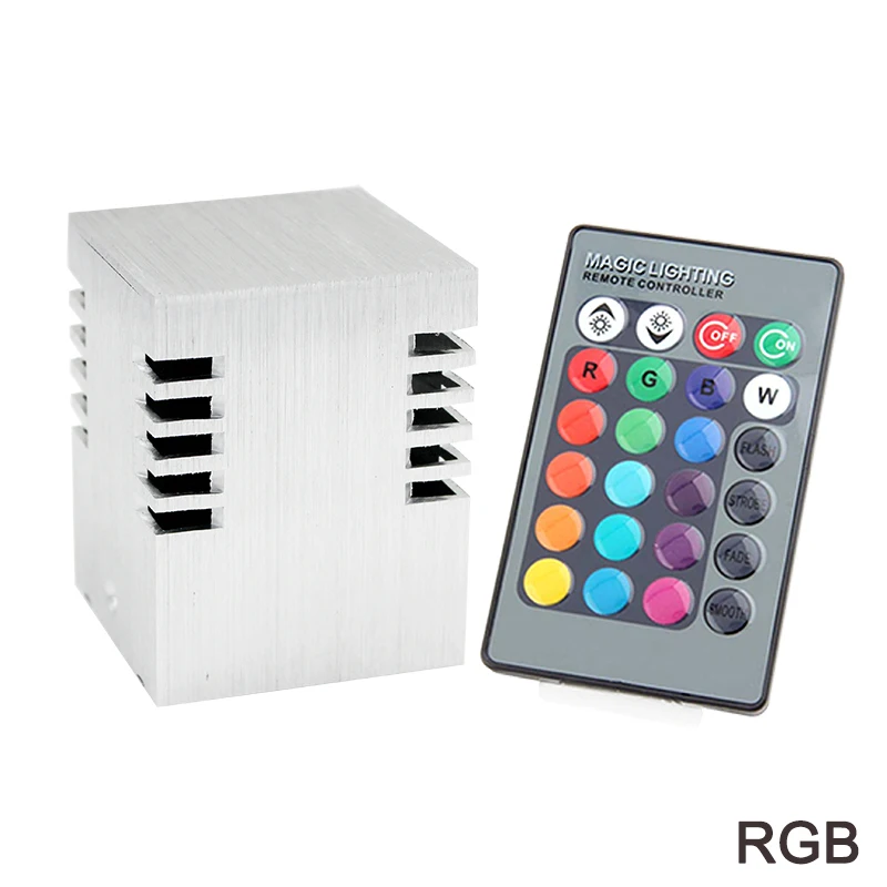 RGB Современная прозрачная алюминиевая арматура светодиодная настенная лампа с 24