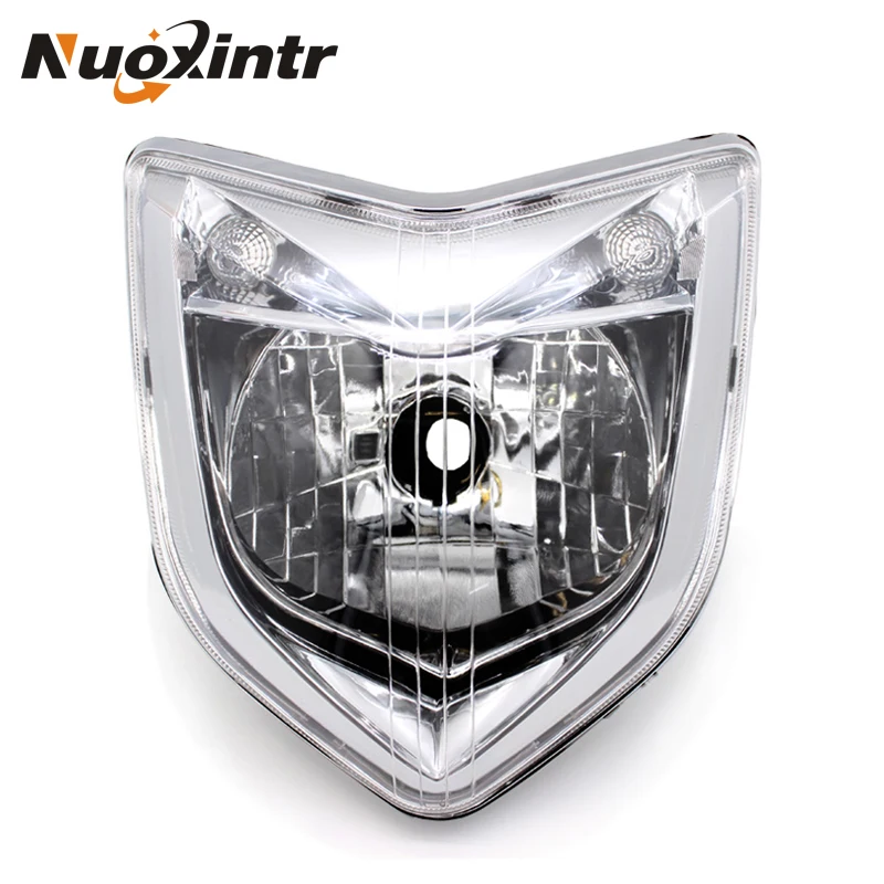 

Nuoxintr Motorcycle Headlight Headlamp Front ABS Head Light For Yamaha FZ1 Fazer 2006 2007 2008 2009