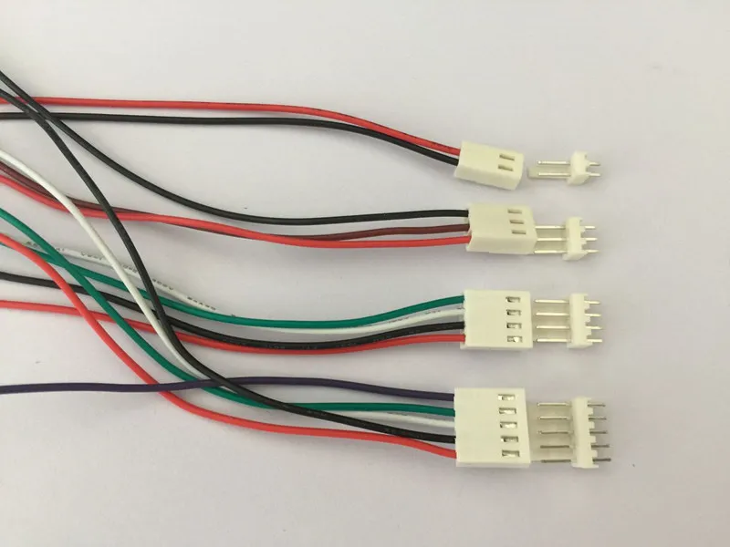 10 комплектов 2pin/3pin/4pin/5pin 2 54 мм разъем PCB с проводами кабели L00MM L150MM L200MM|3pin plug|pcb connector
