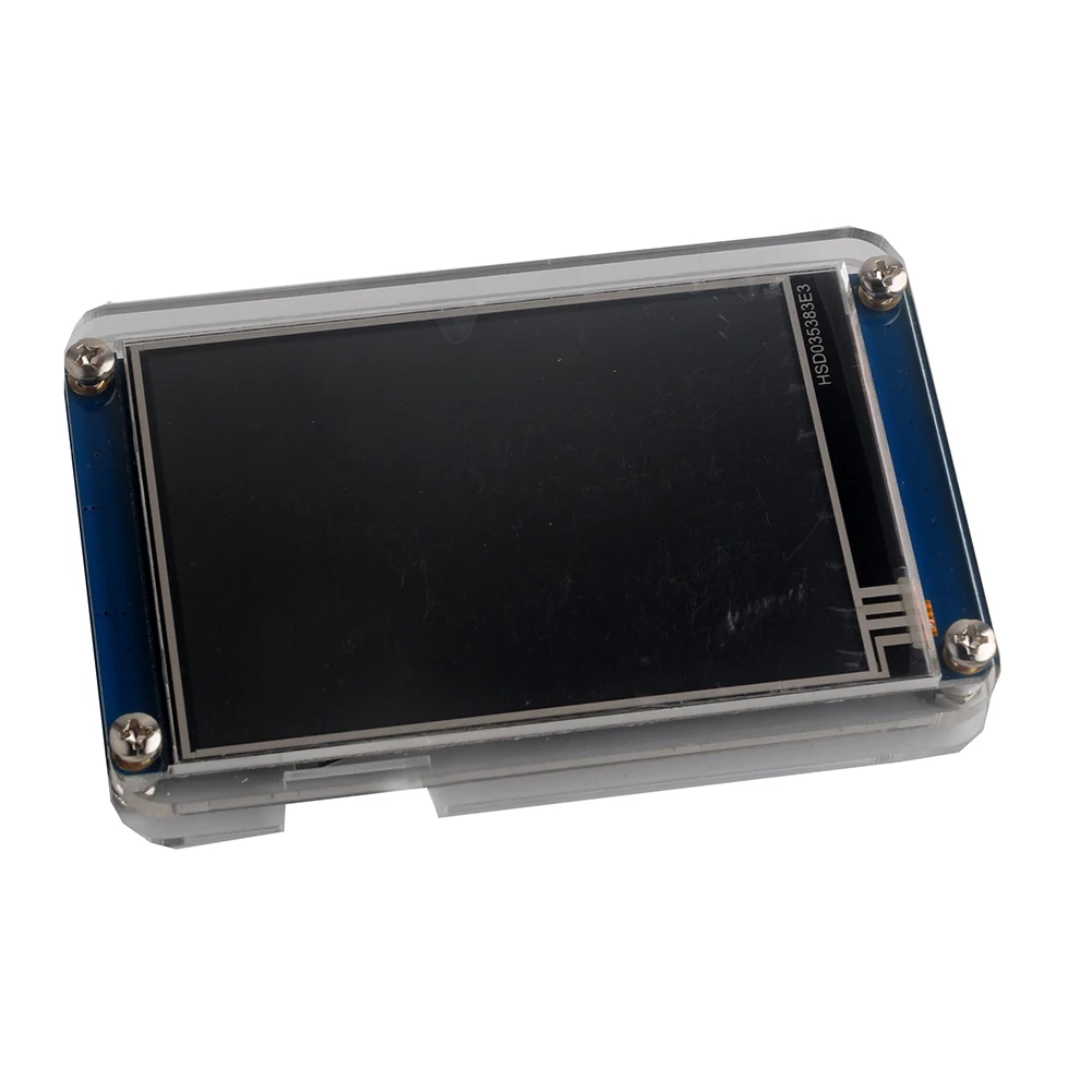 Модуль сенсорного ЖК-дисплея Nextion NX4832T035, 3,5 дюйма, HMI, прозрачный, прозрачный чехол для Arduino, Raspberry Pi, базовая версия