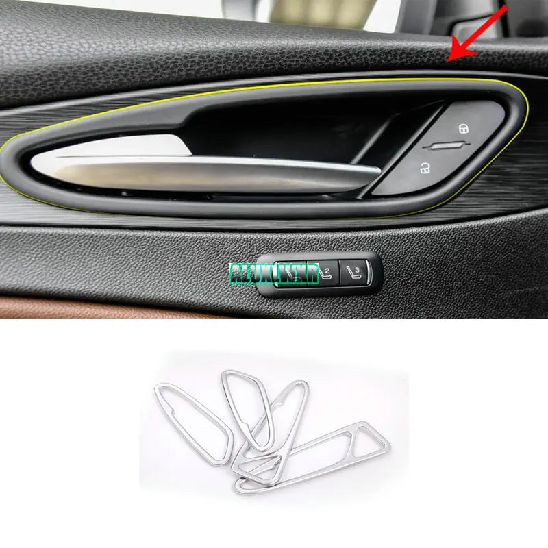 

Trim Interior Car Accessories Car-styling Automobiles Accessory for Alfa Romeo Stelvio 2017 2018 Door Handle Decorative Cover