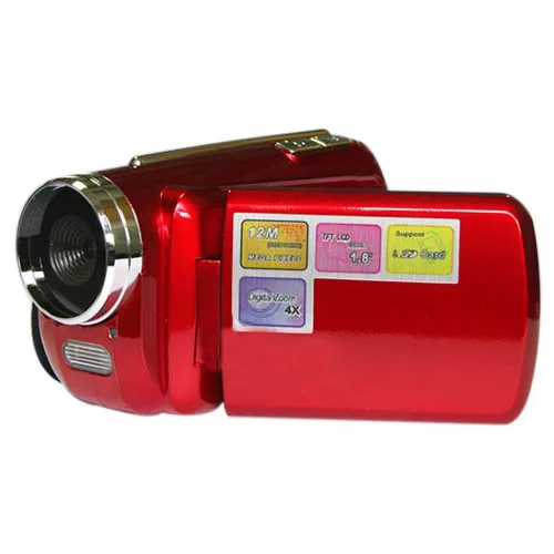 12MP Mini Digital Video Camera DV Camcorder 1.8" TFT LCD 4xZoom TV out function Red | Электроника