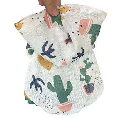 Cactus Летняя Солнцезащитная Одежда для собак, дышащая куртка для питомцев, милая цветная футболка для щенков, костюм для питомцев из полиэстера, XS-XL, DOGGYZSTYLE - Цвет: Cactus