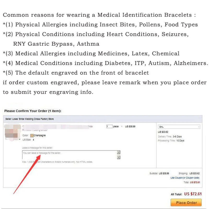 

Vnox Free Engraving ICE ID Bracelet for Women Men Stainless Steel Chain TYPE 1 DIABETES Medical Emergency Jewelry