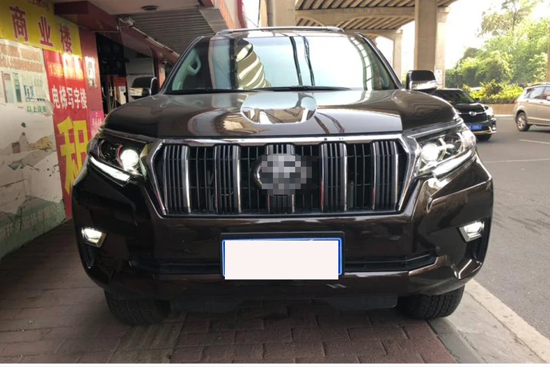 Для TOYOTA Prado FJ150 Land Cruiser Светодиодные ленты головы лампы головного светильник в