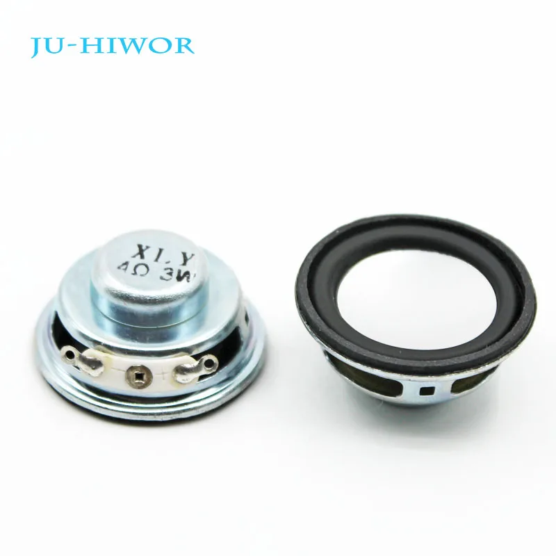 

2pcs 4R 3W Loudspeaker 36MM Speaker 18MM Internal Magnetic Silvery Hat Foam Edge Height 18MM