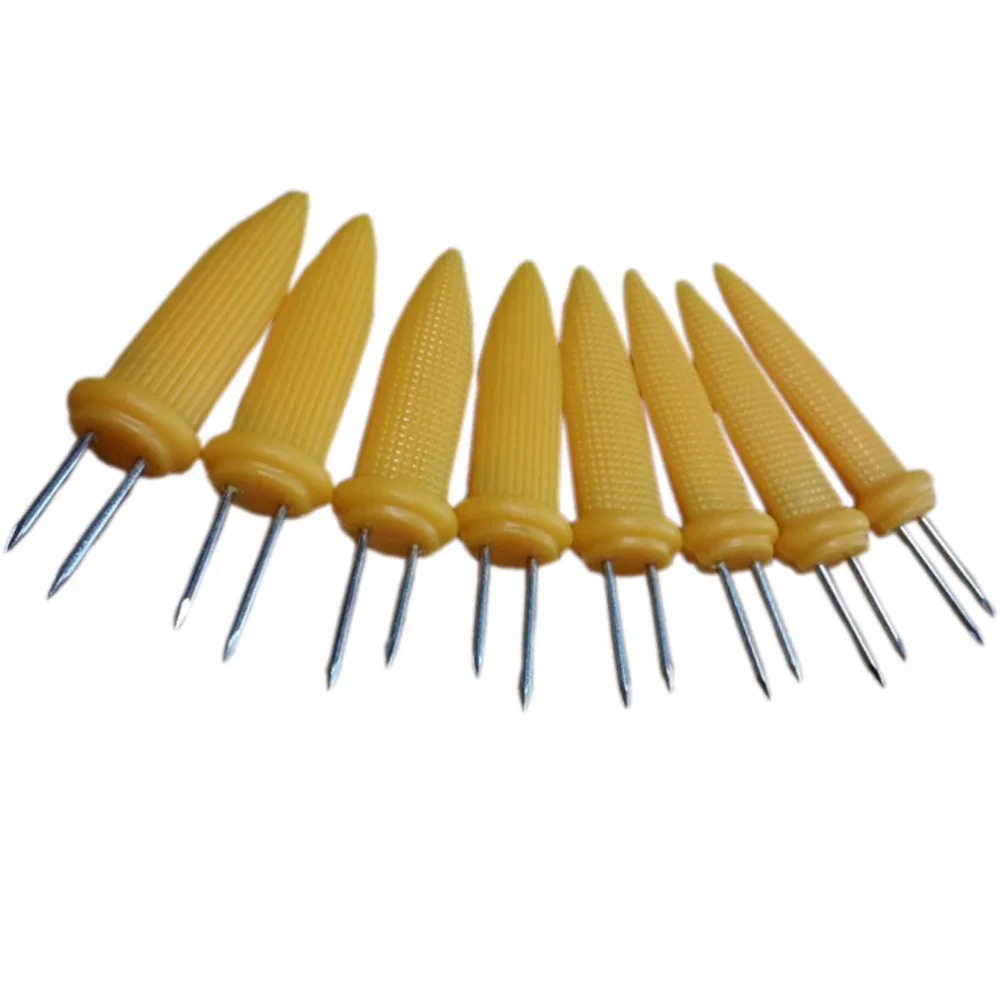 8 шт. Шпажки для гриля из нержавеющей стали|corn pick|bbq skewergrill brush |