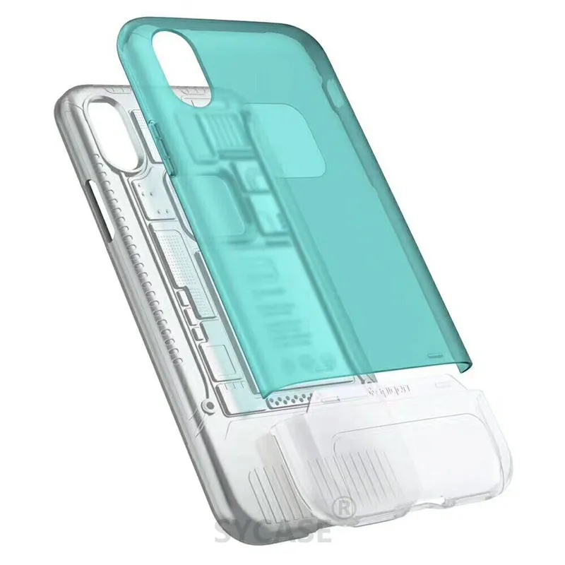 SYCASE личность бизнес Аврора бронированный чехол для iPhone 6 6s плюс 7 8 X Xs Xr Max все