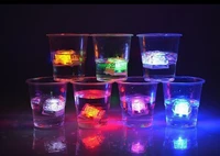polychrome flash ice liquid active glowing ice cube lights decor light up bar club wedding party champagne tower drink cup