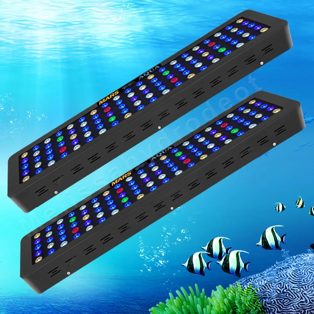 Светодиодная лампа для аквариума marshydar 300 W 2 шт.|led aquarium light|aquarium lightled |