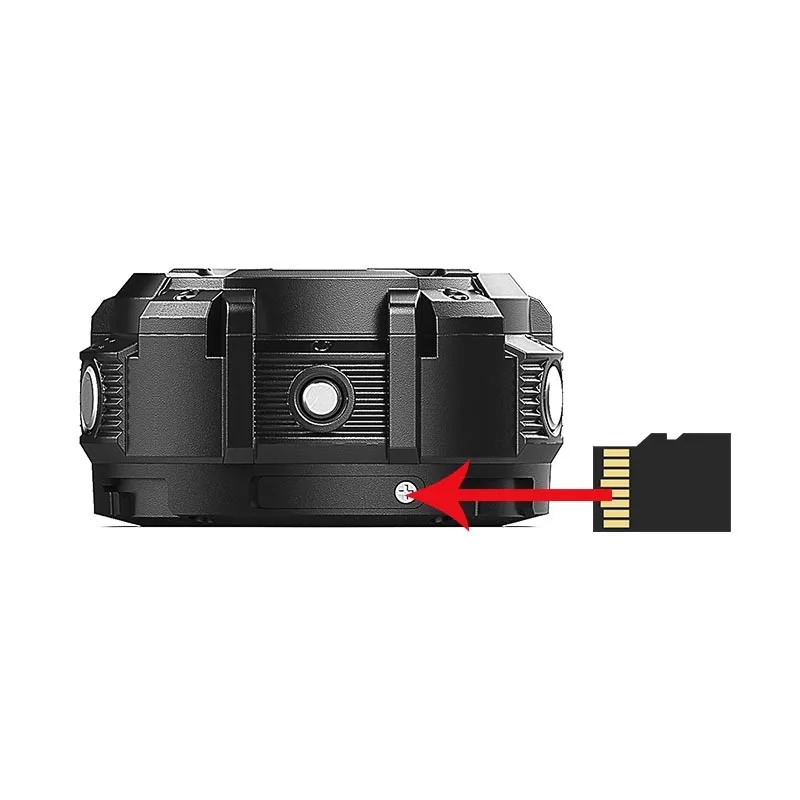 Экшн-камера G600 1080P Full HD угол обзора 153 градусов Wi-Fi 30 м | Безопасность и защита