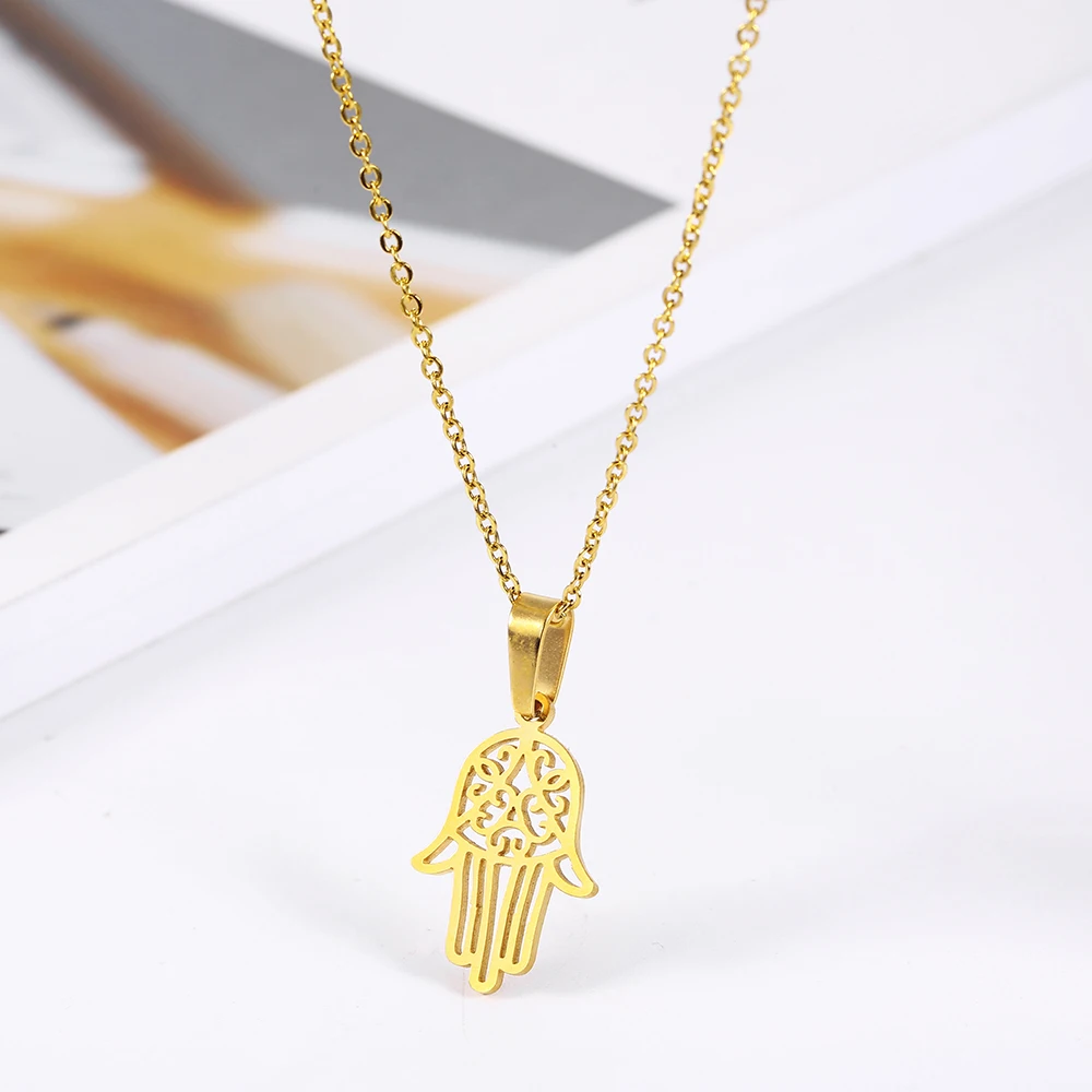 Ювелирные изделия OUFEI из нержавеющей стали женские модные серьги 2019 ожерелье