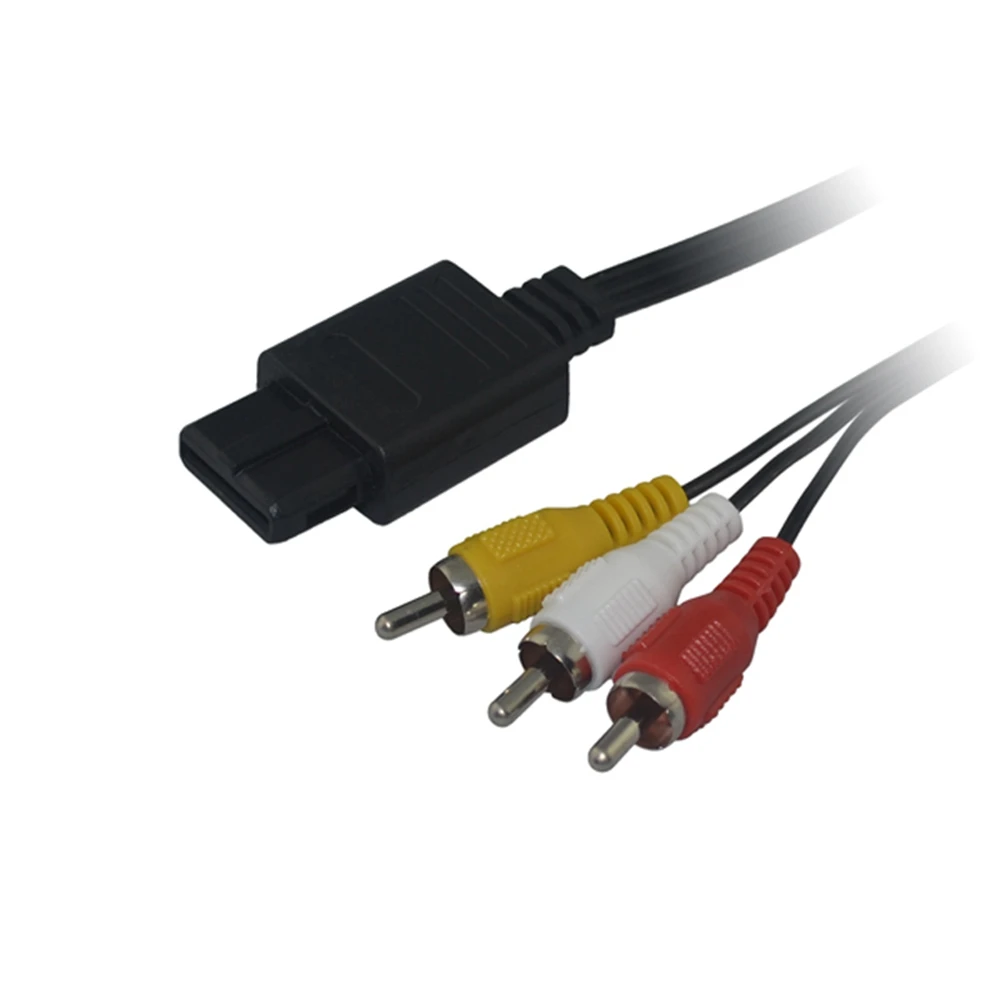 100 шт./партия шнур RCA для Super Nintendo кабель 64 AV N64 GameCube SNES|cord cable|cordcable |