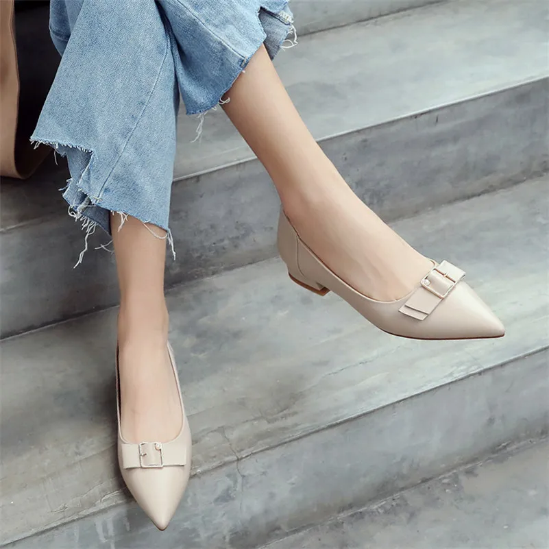 Женские туфли на высоком каблуке FEDONAS классические лодочки из натуральной кожи с