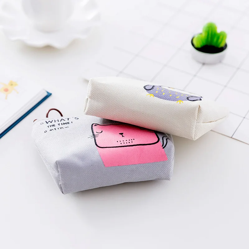 Мультяшные Кошельки для монет женские кошельки маленькие милые животные