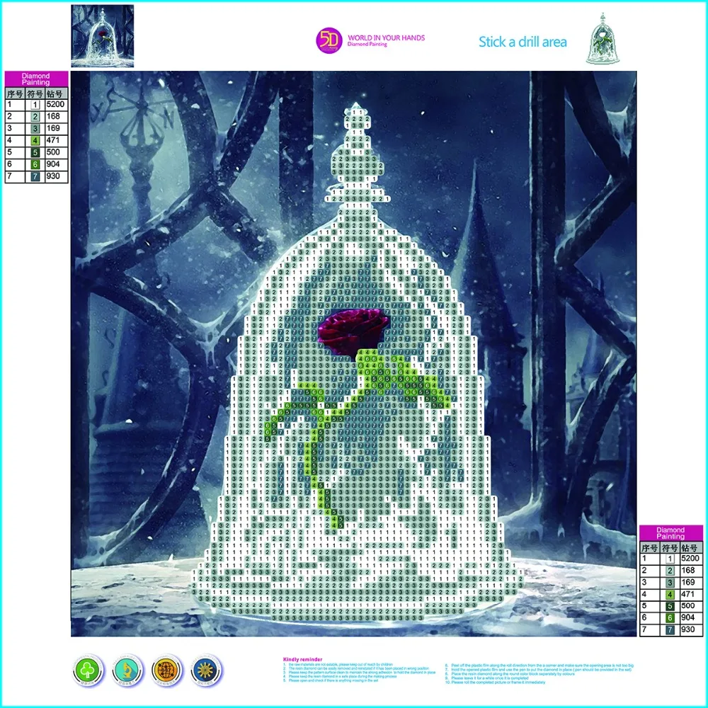 Nosii 5D поделки алмазов картина True Love Розы узор полный смолы крестом ремесло паста