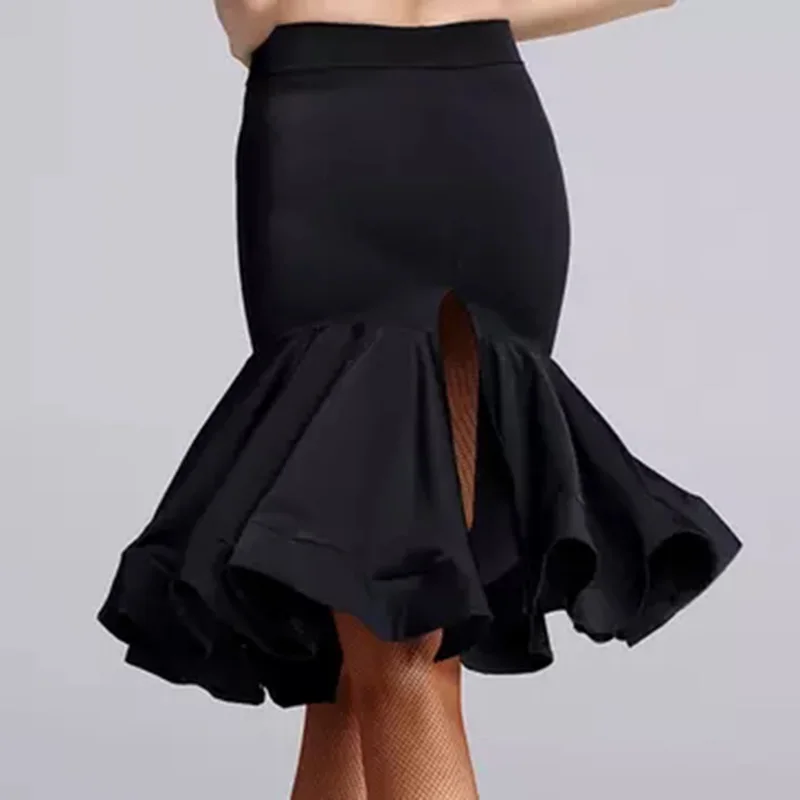 Fashion Ballroom Woman Latin Dance Skirt Top Selling Sexy Tango Samba Cha for Women robe danse latine femme | Тематическая одежда
