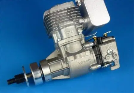 Оригинальный газовый двигатель DLE 20 RA для радиоуправляемого самолета горячая