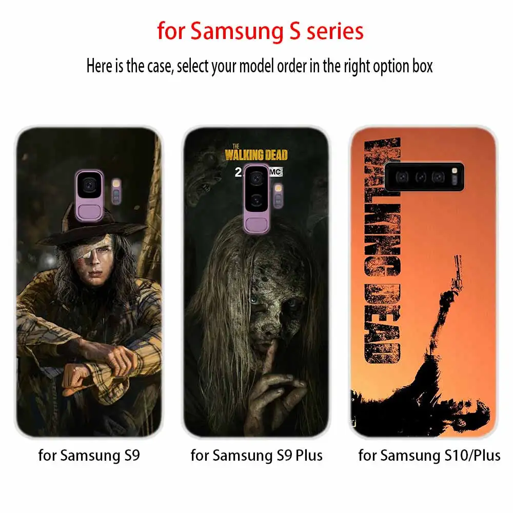 Чехол Ходячие мертвецы для Samsung Galaxy S7 Edge S8 S9 S10 S11 S20 S21 Plus Lite E Ultra|Бамперы| |