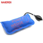 Синий Насос NAIERDI, слесарные инструменты на танкетке, большой размер, автомобильный воздушный клиновидный замок, комплект замков безопасности, дверной замок 27x13 см, оборудование