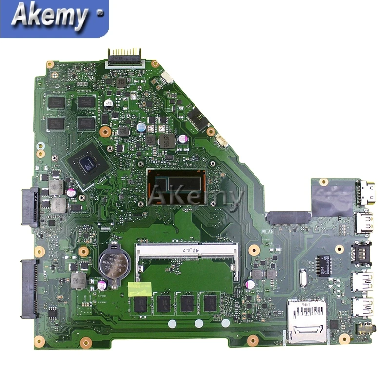 AK X550LC материнская плата для ноутбука For Asus X550LD A550L Y581L W518L X550LN тест оригинальная 4GB