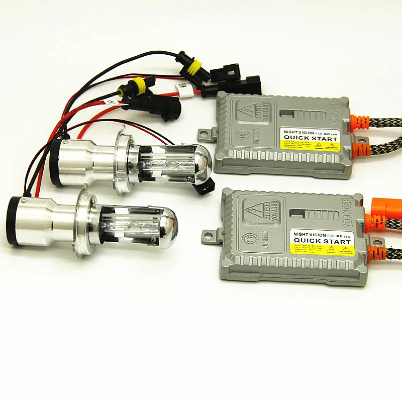 Биксенон 55 Вт H4 Hi Low 12 В AC HID H4-3 Биксеноновая автомобильные ксеноновые фара 1 компл |