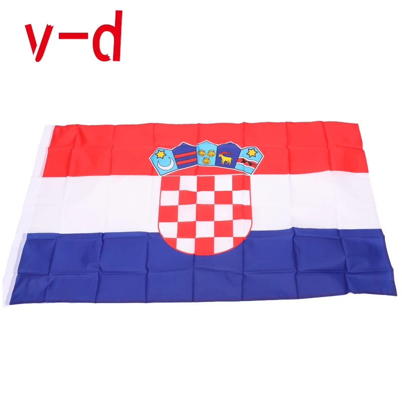 Бесплатная доставка xvggdg 90*150 см хорватский флаг висящий баннер|croatia flag|flags free