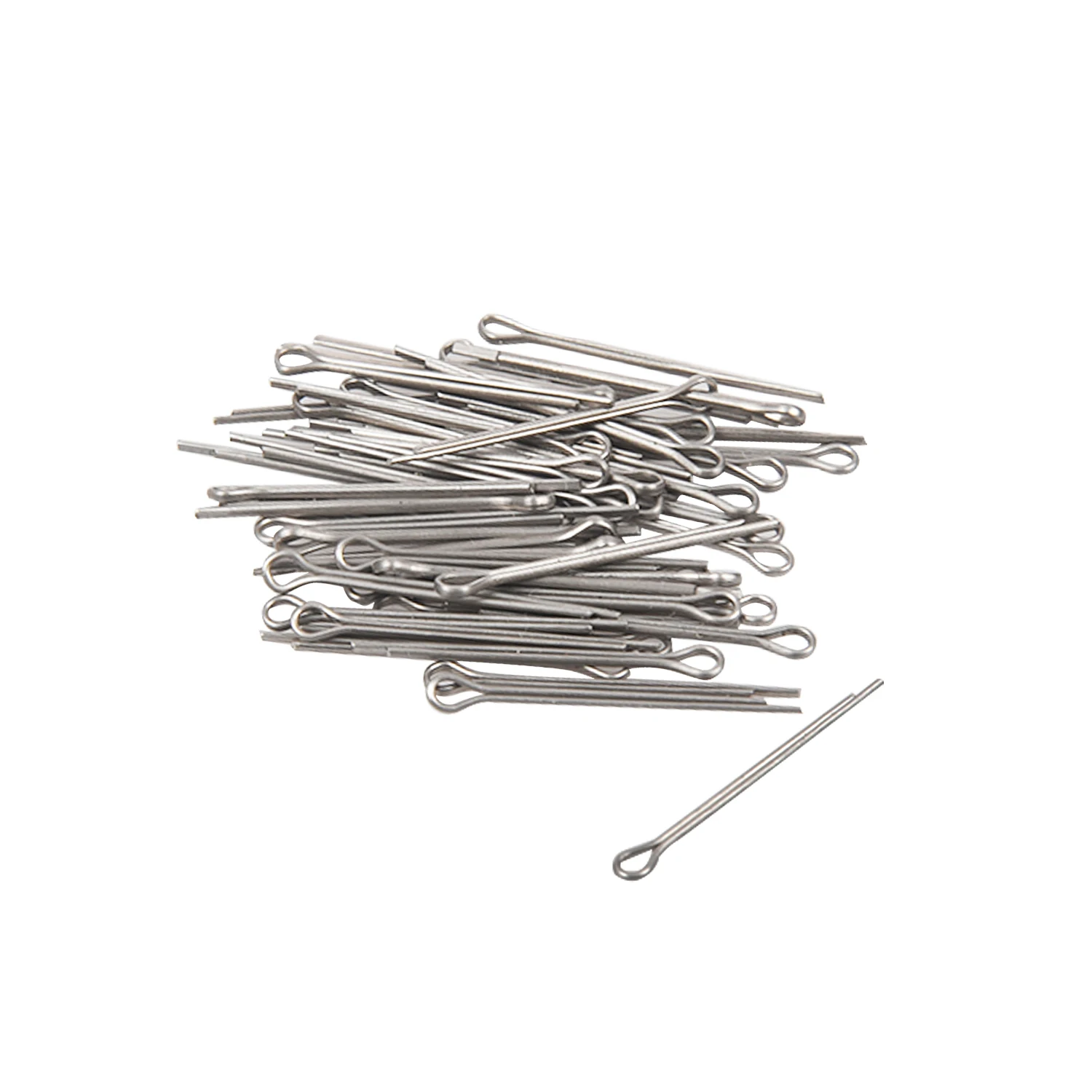 M1.2x16mm 304 Нержавеющая сталь сплит котел булавки серебристого тона 50 шт|Дверные