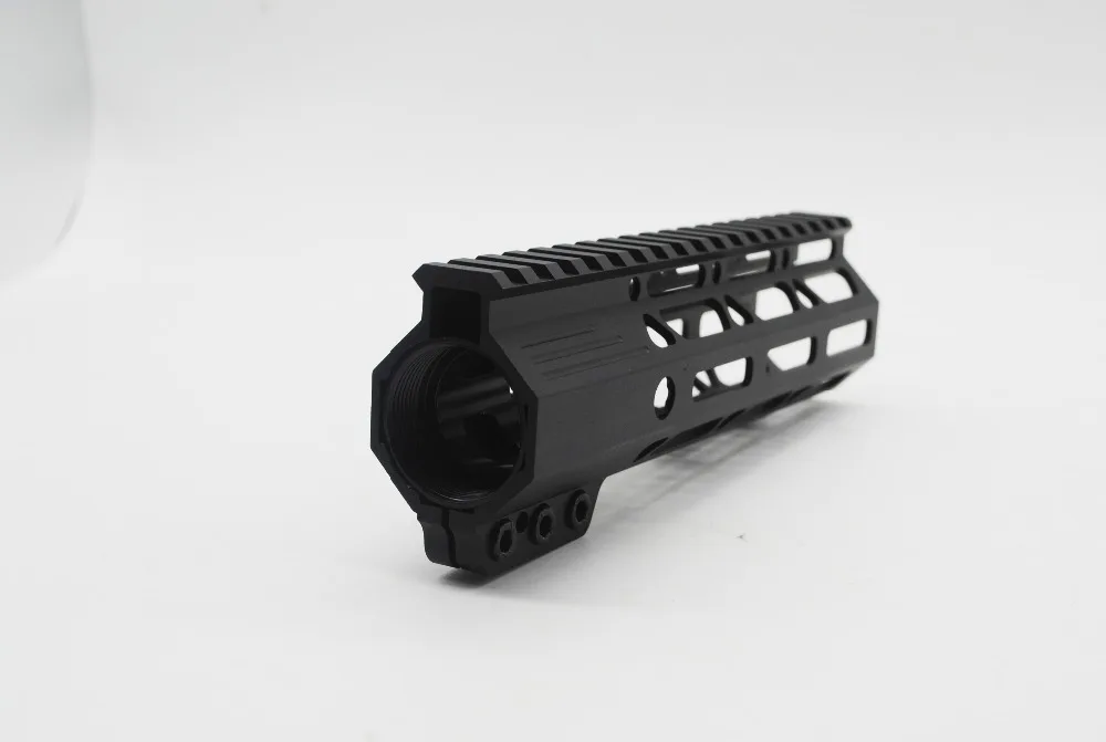 Тройной алюминиевый черный зажимной стильный Keymod/M lok Handguard Rail Picatinny Free Float Mount System