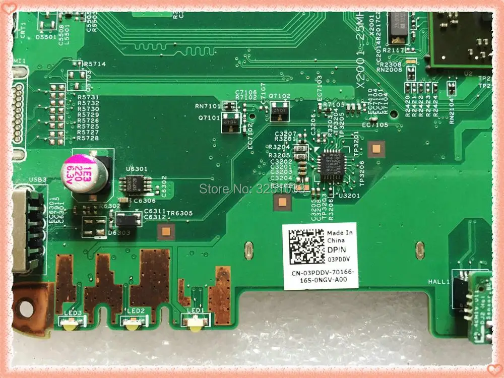CN-03PDDV для Dell M5030 материнская плата 48.4EM18.011 Материнская плата ноутбука придают Процессор CN-03PDDV 3pddv материнской 03pddv протестированы