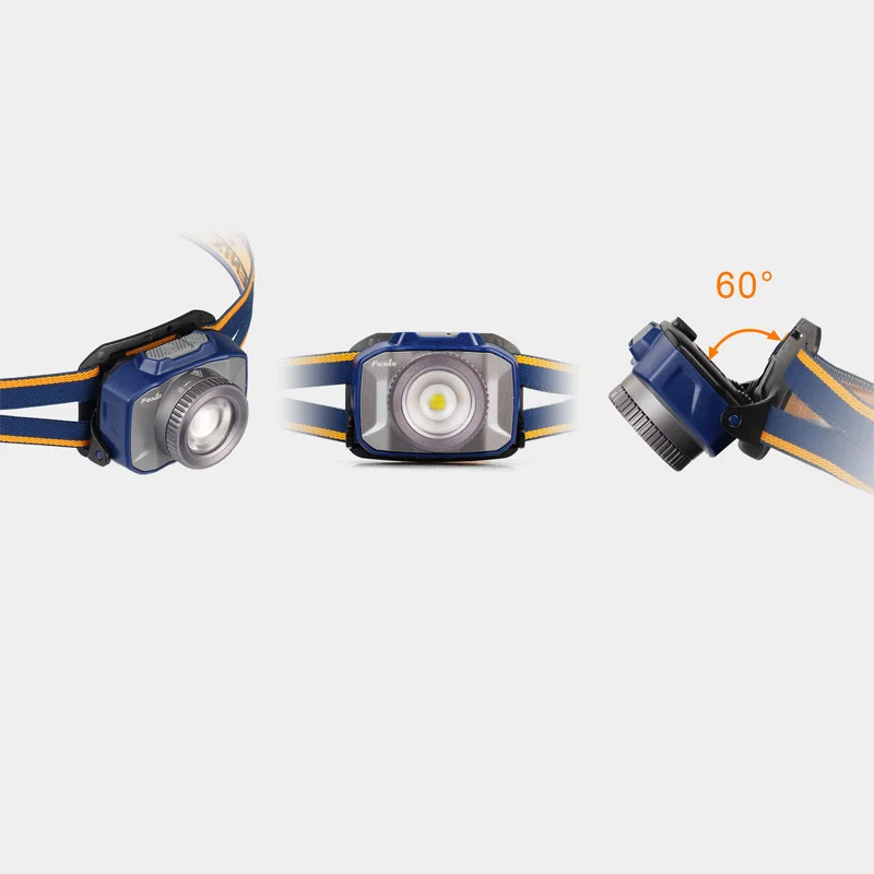 Новинка 2018 налобный фонарь Fenix HL40R перезаряжаемый с фокусировкой микро USB порт