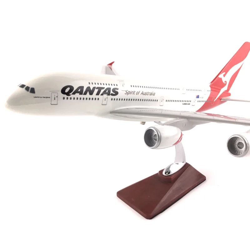 Австралия авиакомпаний пассажирский самолет A380 QANTAS модель самолета Модель