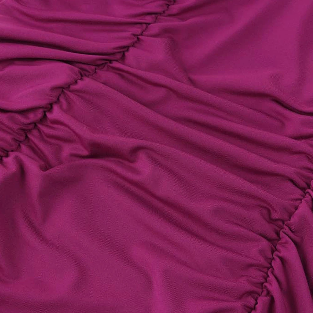 Ukraine Hot Sale Polyester Spandex Solid Plus Size Zanzea 2019 Summer Explosions Sexy Sling Wrinkled Waist Pocket Hip Dress | Женская